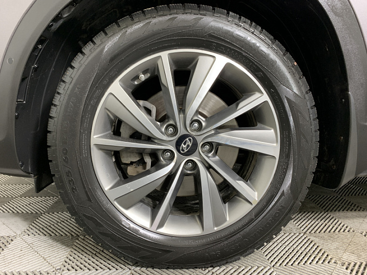 HYUNDAI Santa Fe 2.2, 2021 года, Робот, СЕРЫЙ