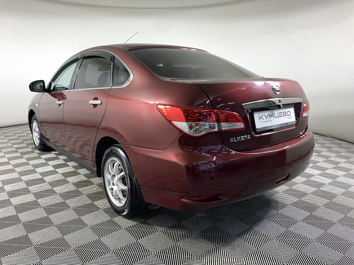 NISSAN Almera 1.6, 2015 года, Автоматическая, КРАСНЫЙ