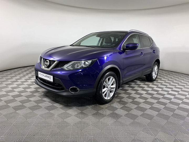 NISSAN Qashqai 2, 2017 года, Вариатор, ТЕМНО-СИНИЙ