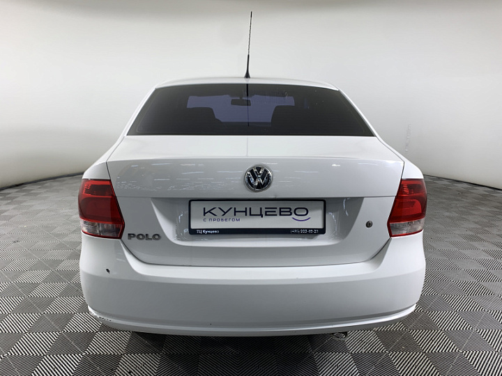 VOLKSWAGEN Polo 1.6, 2012 года, Механика, БЕЛЫЙ