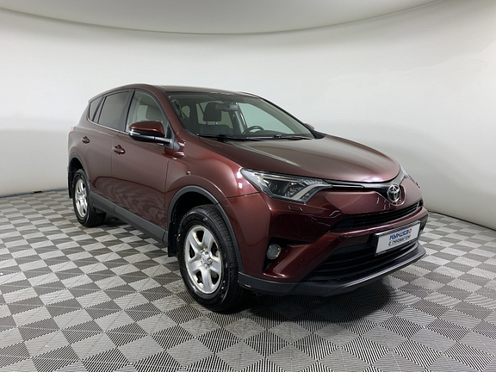 TOYOTA RAV4 2, 2018 года, Вариатор, ТЕМНО-БОРДОВЫЙ