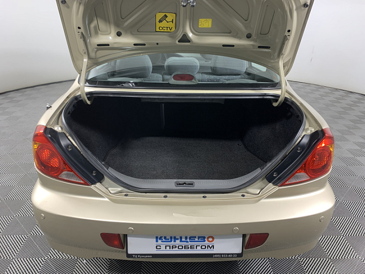 KIA Spectra 1.6, 2008 года, Автоматическая, Золотистый