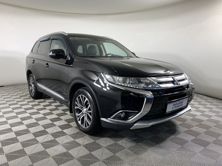 MITSUBISHI Outlander 2, 2016 года, Вариатор, ЧЕРНЫЙ