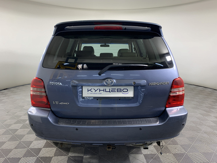 TOYOTA Highlander 3, 2003 года, Автоматическая, Серо-голубой