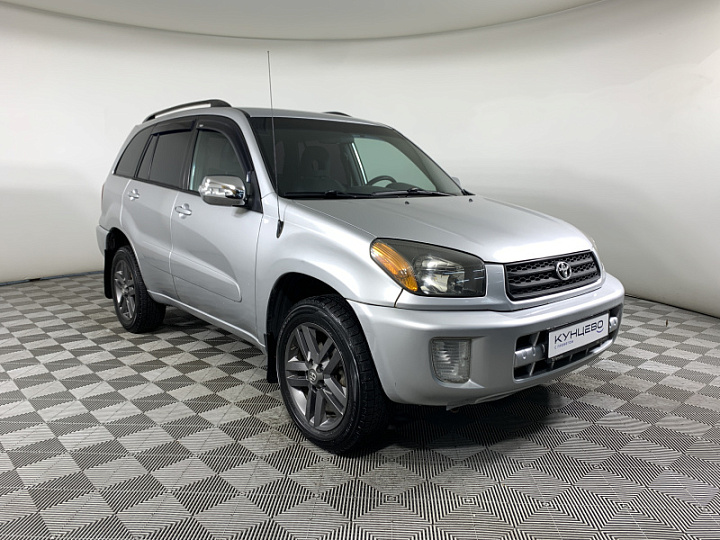 TOYOTA RAV4 2, 2002 года, Автоматическая, Серебристый