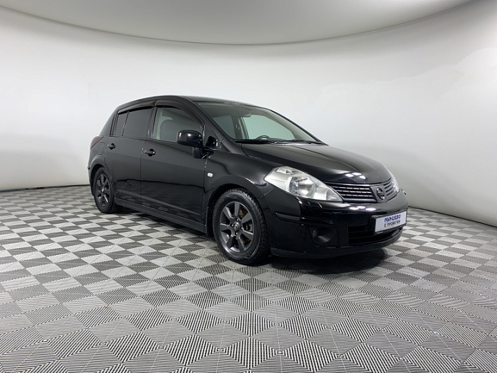 NISSAN Tiida 1.8, 2008 года, Механика, ЧЕРНЫЙ