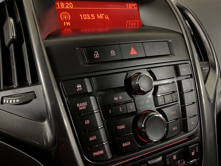 OPEL Astra 1.6, 2012 года, Автоматическая, Серебристый металлик