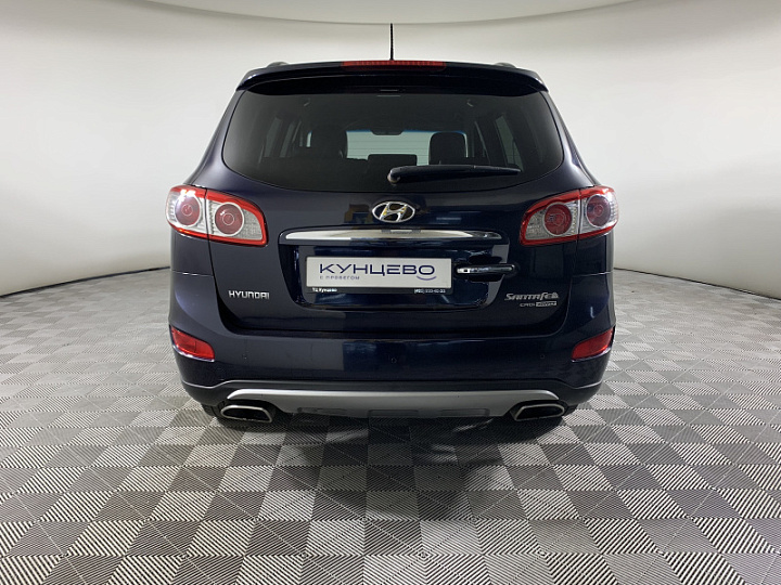 Hyundai Santa Fe 2.2, 2012 года, Автоматическая, Синий