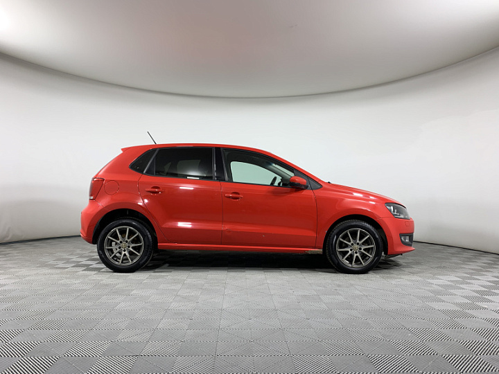 VOLKSWAGEN Polo 1.4, 2012 года, Робот, КРАСНЫЙ