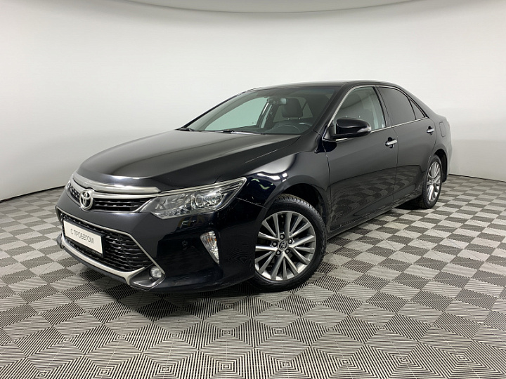 TOYOTA Camry 2.5, 2017 года, Автоматическая, Черный металлик