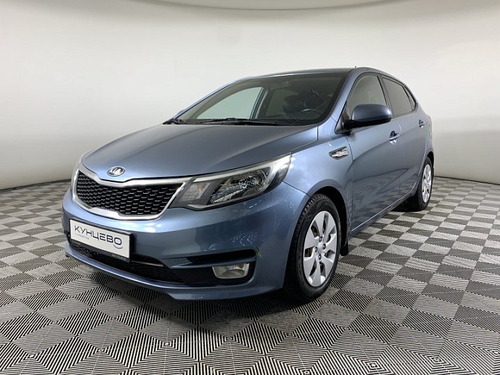 KIA Rio 1.6, 2015 года, Автоматическая, ГОЛУБОЙ