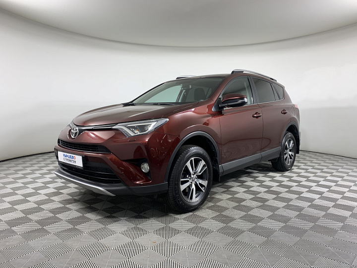 TOYOTA RAV4 2.2, 2019 года, Вариатор, ТЕМНО-БОРДОВЫЙ