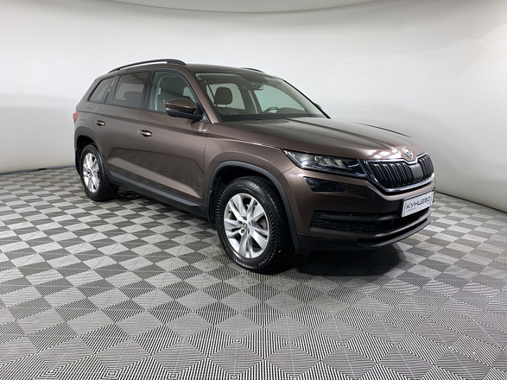 SKODA Kodiaq 2, 2018 года, Робот, КОРИЧНЕВЫЙ