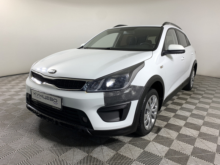 KIA Rio X-Line 1.4, 2018 года, Механика, БЕЛЫЙ
