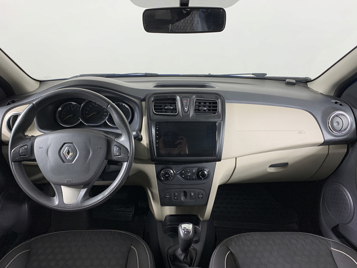 RENAULT Logan 1.6, 2015 года, Робот, Светло-синий