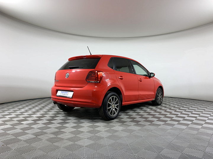 VOLKSWAGEN Polo 1.4, 2012 года, Робот, КРАСНЫЙ