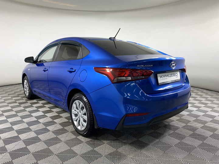 HYUNDAI Solaris 1.6, 2018 года, Механика, СИНИЙ