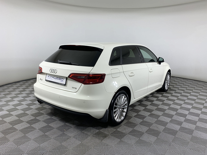 AUDI A3 1.4, 2013 года, Робот, БЕЛЫЙ