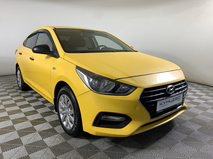 HYUNDAI Solaris 1.6, 2019 года, Автоматическая, ЖЕЛТЫЙ