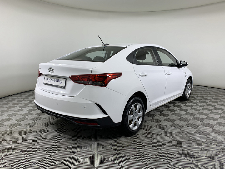 HYUNDAI Solaris 1.6, 2021 года, Автоматическая, БЕЛЫЙ