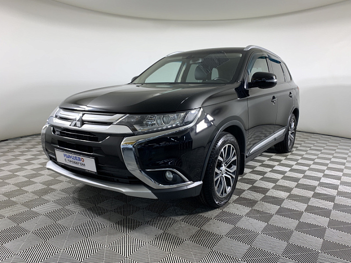 MITSUBISHI Outlander 2, 2016 года, Вариатор, ЧЕРНЫЙ