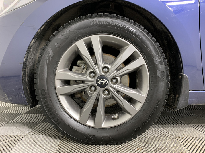 HYUNDAI Elantra 1.6, 2018 года, Автоматическая, СИНИЙ