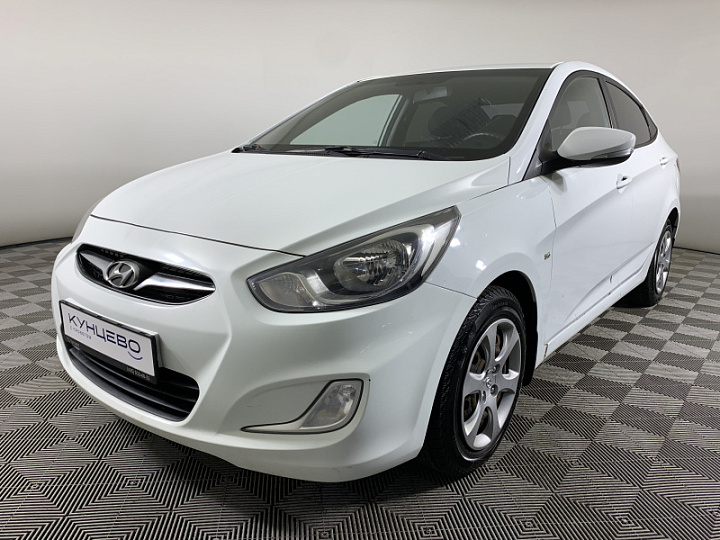 HYUNDAI Solaris 1.6, 2011 года, Автоматическая, БЕЛЫЙ