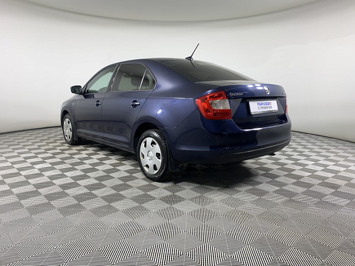 SKODA Rapid 1.6, 2017 года, Автоматическая, ТЕМНО-СИНИЙ