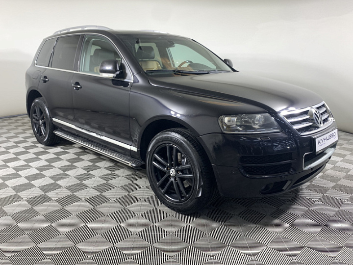 Volkswagen Touareg 3.2, 2006 года, Автоматическая, Черный