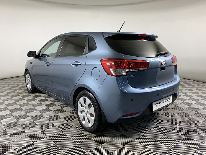 KIA Rio 1.6, 2015 года, Автоматическая, ГОЛУБОЙ