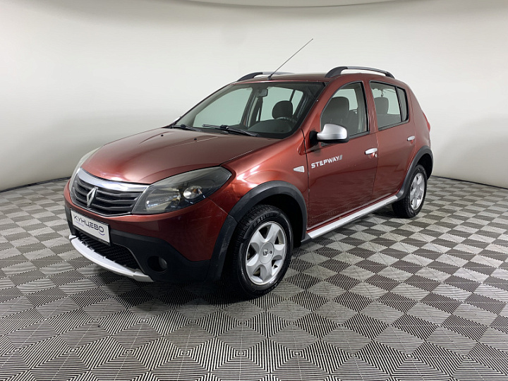 RENAULT Sandero Stepway 1.6, 2012 года, Механика, КРАСНЫЙ