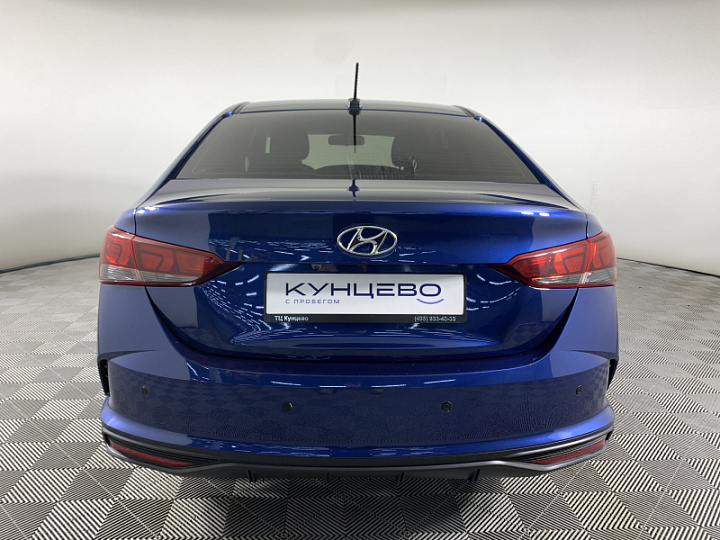 HYUNDAI Solaris 1.6, 2022 года, Автоматическая, СИНИЙ