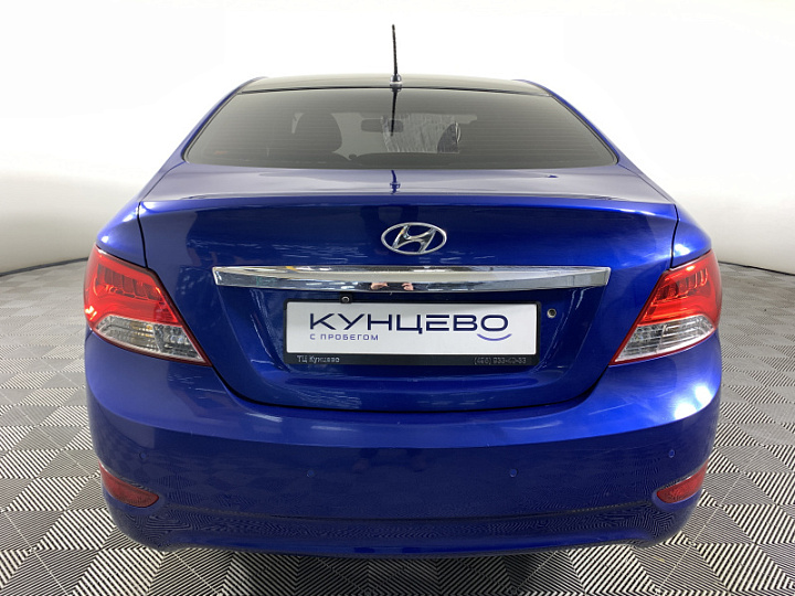 HYUNDAI Solaris 1.6, 2011 года, Автоматическая, СИНИЙ ТЕМНЫЙ