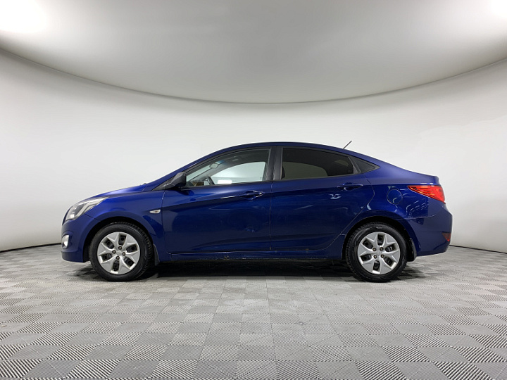 HYUNDAI Solaris 1.6, 2014 года, Механика, СИНИЙ