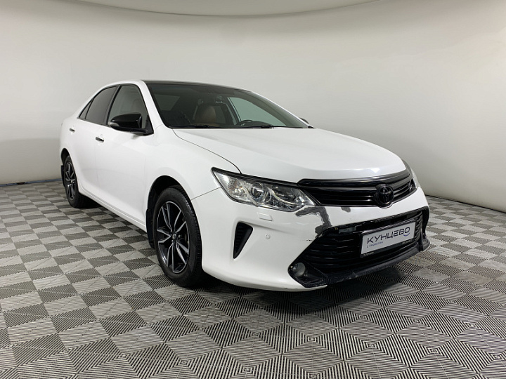 TOYOTA Camry 2.5, 2017 года, Автоматическая, БЕЛЫЙ