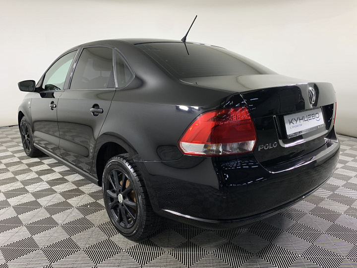VOLKSWAGEN Polo 1.6, 2013 года, Автоматическая, ЧЕРНЫЙ