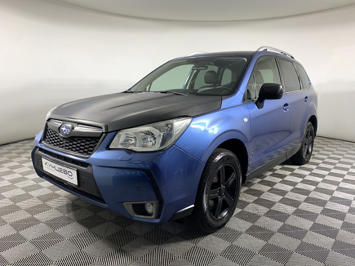 SUBARU Forester 2, 2014 года, Вариатор, СИНИЙ
