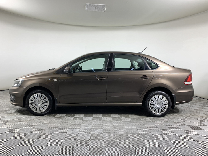 VOLKSWAGEN Polo 1.6, 2017 года, Автоматическая, КОРИЧНЕВЫЙ