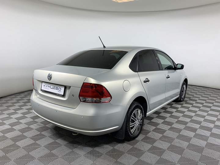 VOLKSWAGEN Polo 1.6, 2014 года, Механика, Серебристо-желтый