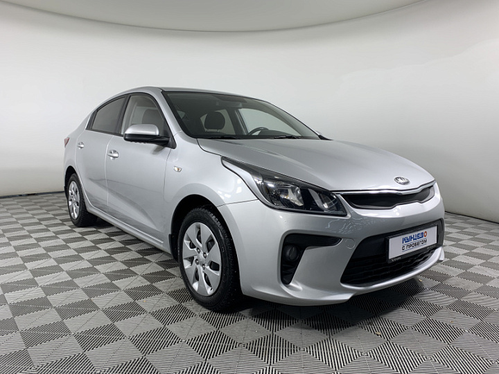 KIA Rio 1.6, 2019 года, Автоматическая, Серебристый