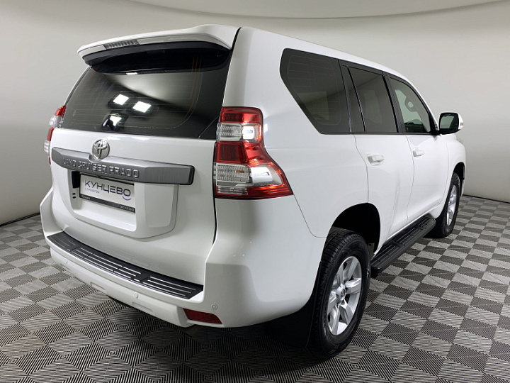 TOYOTA Land Cruiser Prado 2.8, 2015 года, Автоматическая, БЕЛЫЙ