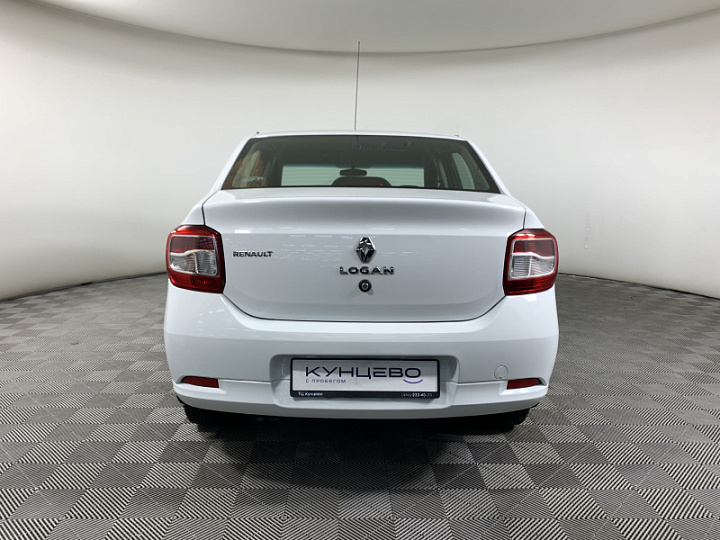 RENAULT Logan 1.6, 2018 года, Механика, БЕЛЫЙ