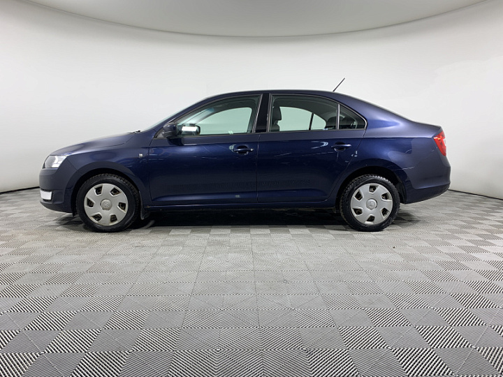 SKODA Rapid 1.6, 2014 года, Автоматическая, ТЕМНО-СИНИЙ