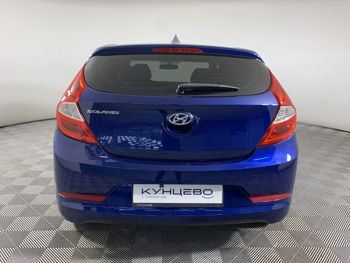 HYUNDAI Solaris 1.6, 2016 года, Механика, СИНИЙ