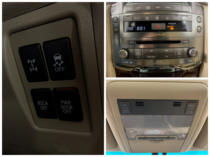 LEXUS LX 570 5.7, 2008 года, Автоматическая, ЧЕРНЫЙ