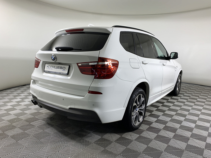 BMW X3 3, 2014 года, Автоматическая, БЕЛЫЙ