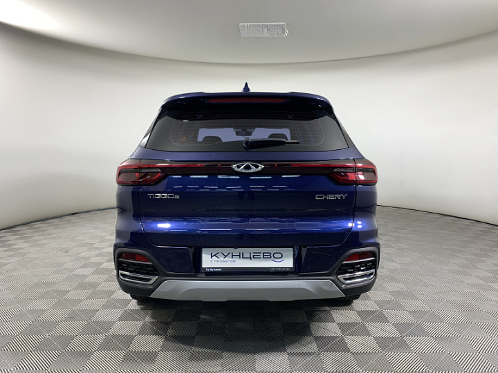 CHERY Tiggo 8 1.5, 2021 года, Робот, СИНИЙ