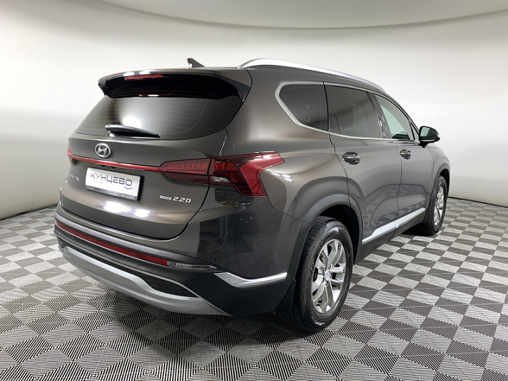 HYUNDAI Santa Fe 2.2, 2021 года, Робот, КОРИЧНЕВЫЙ