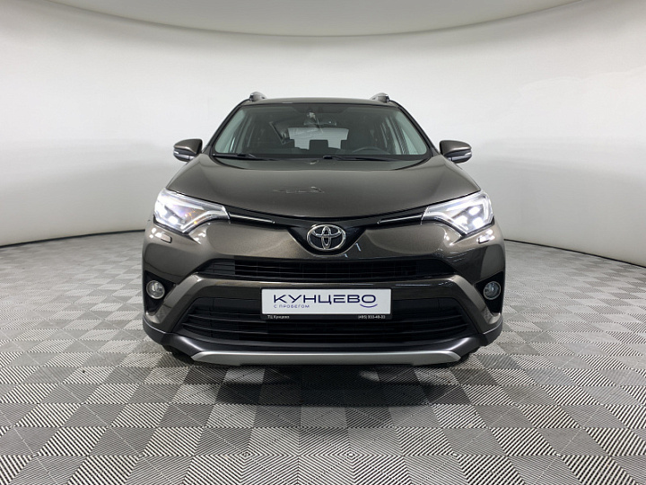 TOYOTA RAV4 2, 2018 года, Вариатор, Серо-коричневый