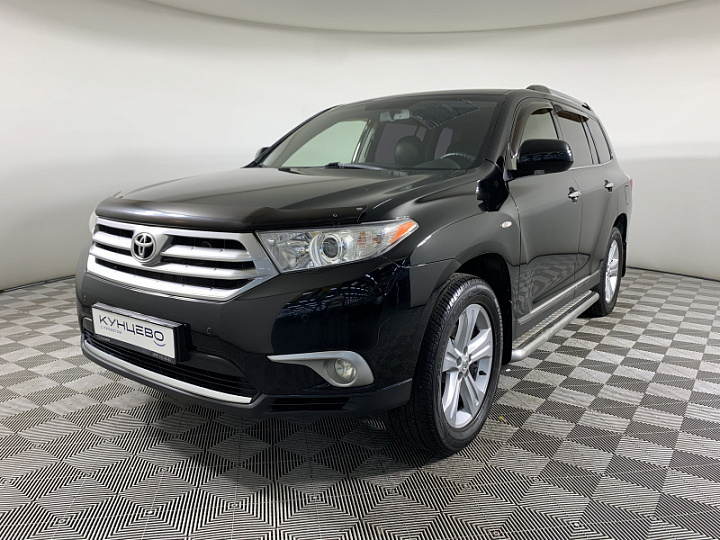 TOYOTA Highlander 3.5, 2012 года, Автоматическая, ЧЕРНЫЙ